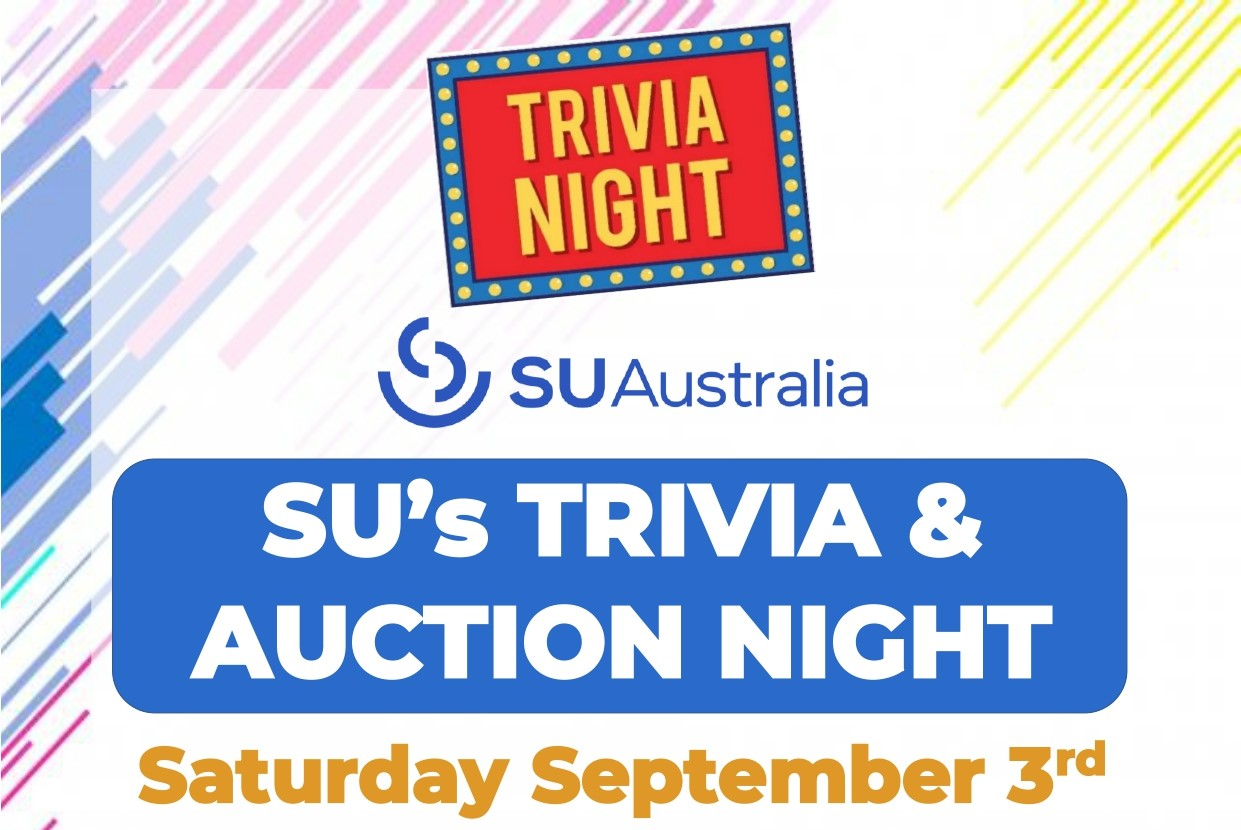 SU Trivia and auction night - SAT Sept 3rd